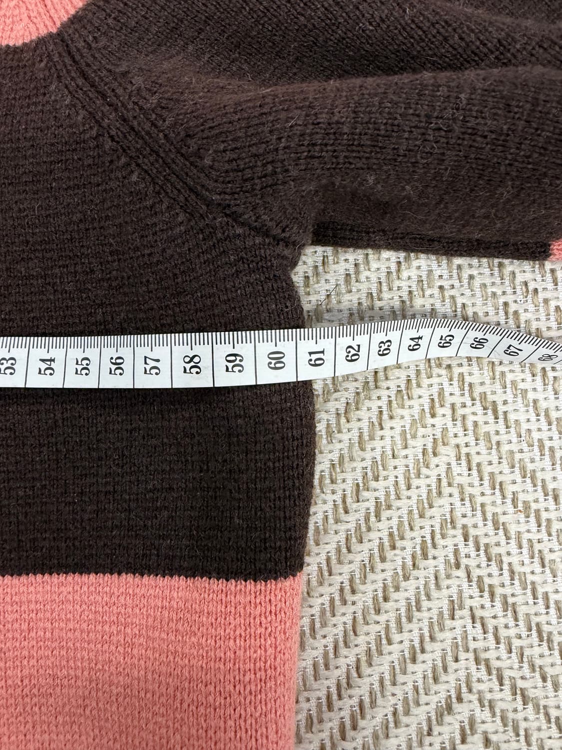 정품) COS 코스 남성 스트라이프 가디건 XL 상품이미지9