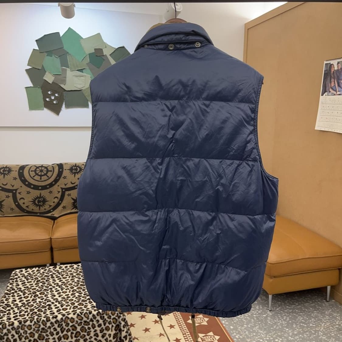 폴로 랄프로렌 쿠키와펜 립스탑 다운 패딩조끼 L C08985 상품이미지4