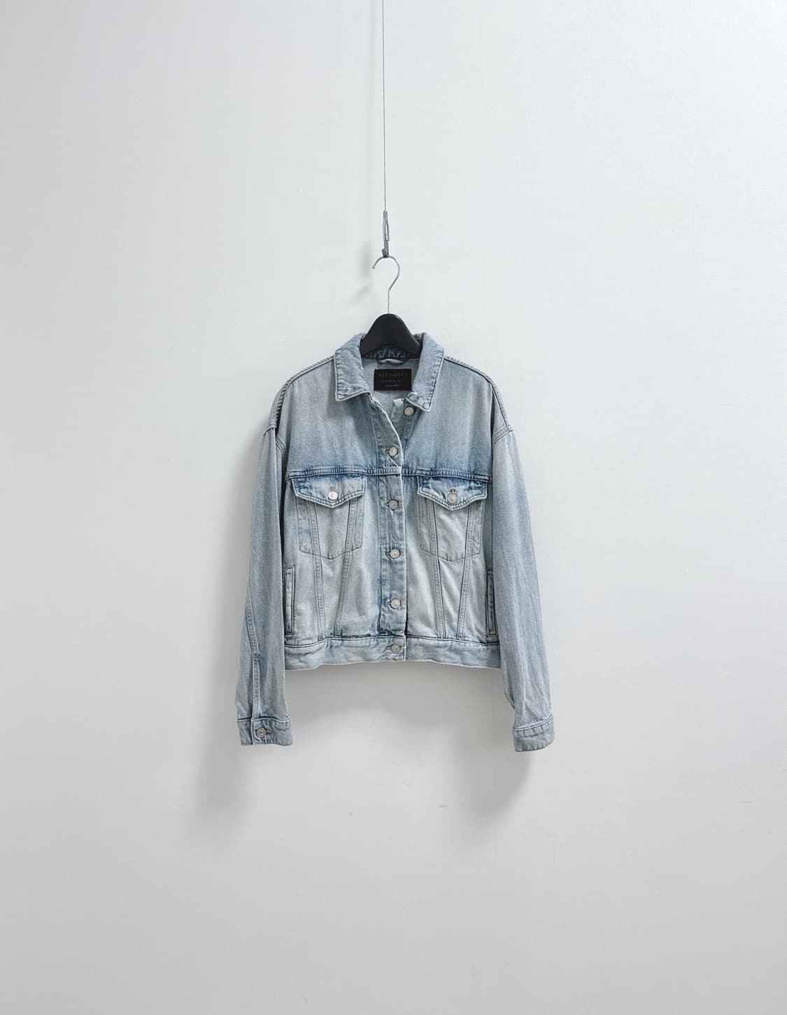 올세인츠 연청 데님 자켓 상품이미지3
