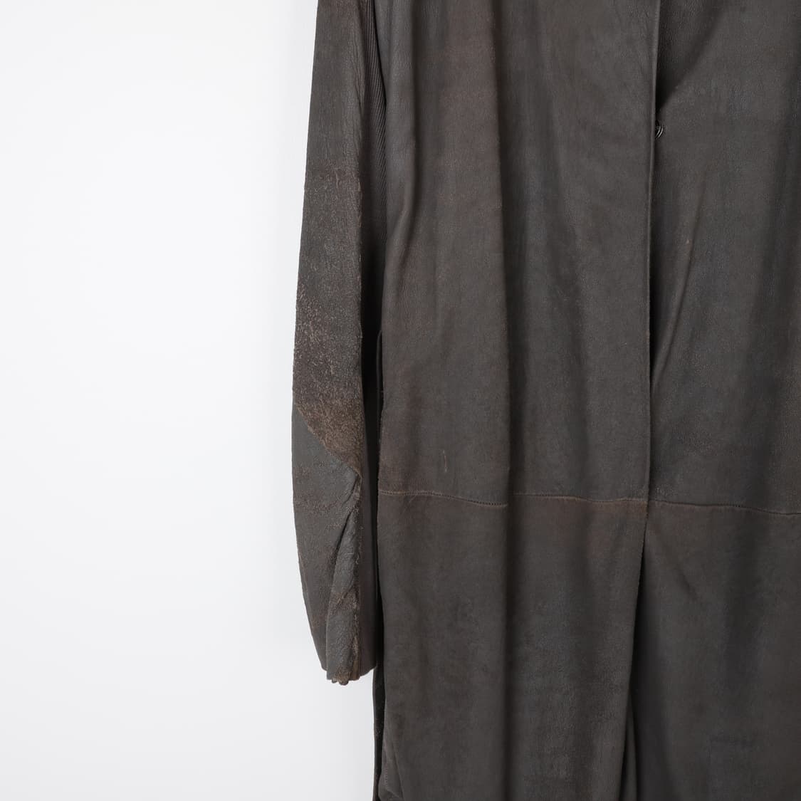 46 / Rick Owens 릭오웬스 가죽 코트 상품이미지4