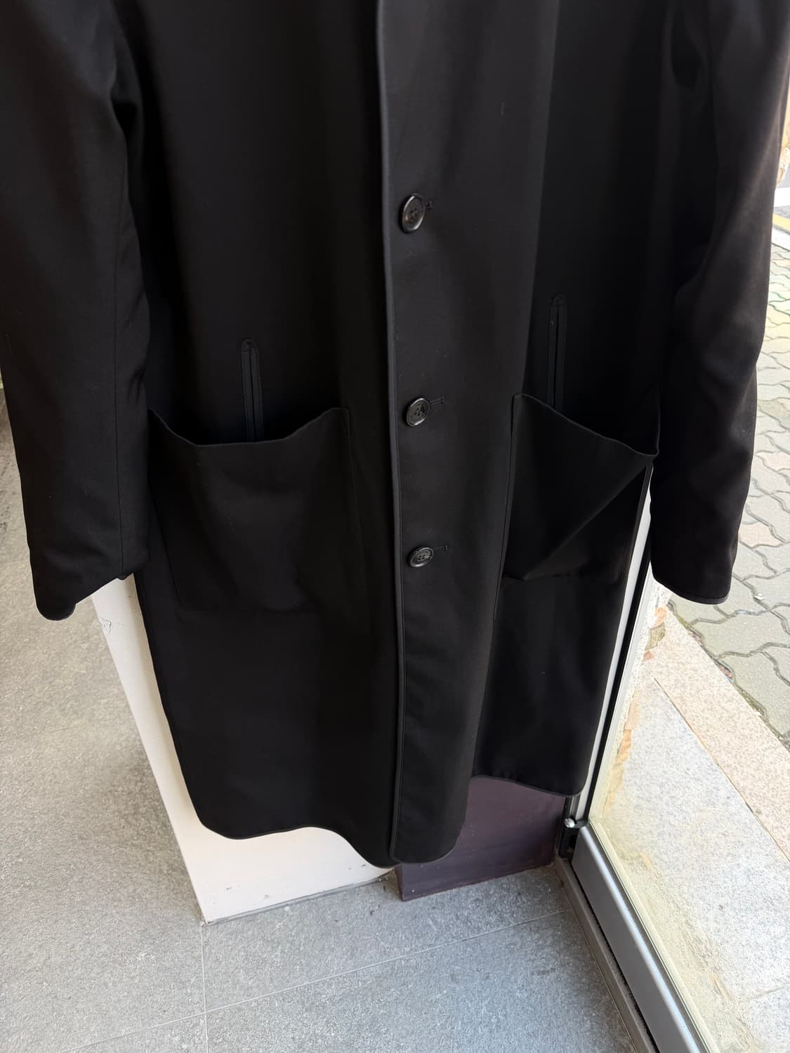 .50/ 버버리 신형 리버시블 발마칸 코트 자켓 상품이미지4