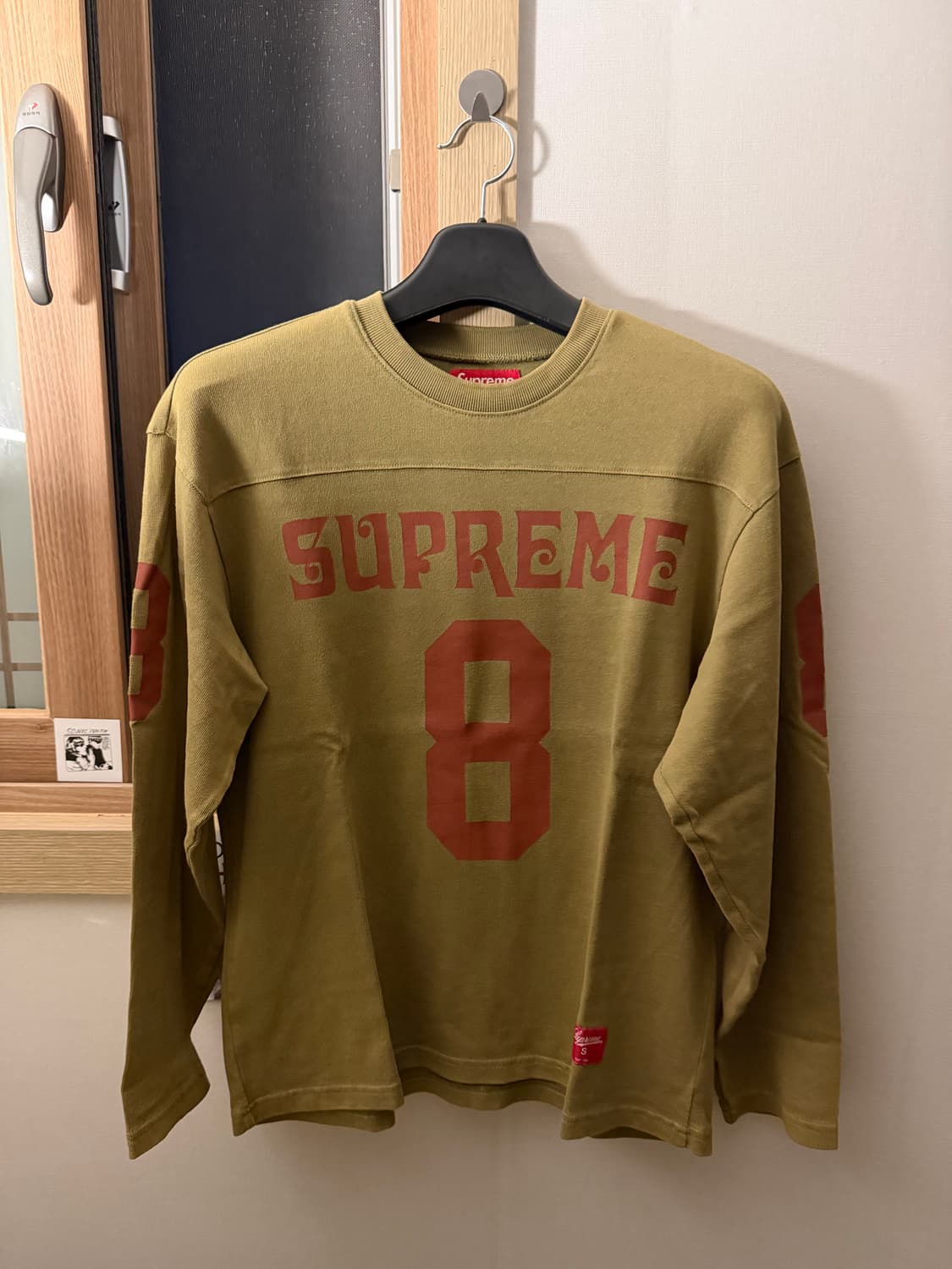 슈프림 어필리에이티드 풋볼 롱슬리브 올리브 상품이미지2