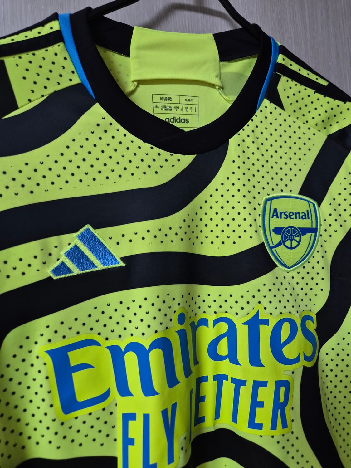 (정품) 23-24 아디다스 아스날 외데고르 어웨이 유니폼 XL 상품이미지5