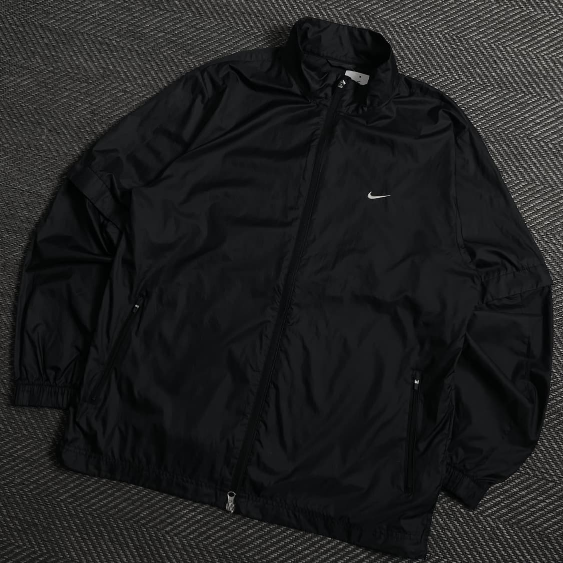 00s 나이키 골프 자수로고 탈부착 버튼 윈드 바람막이y 4261 상품이미지1