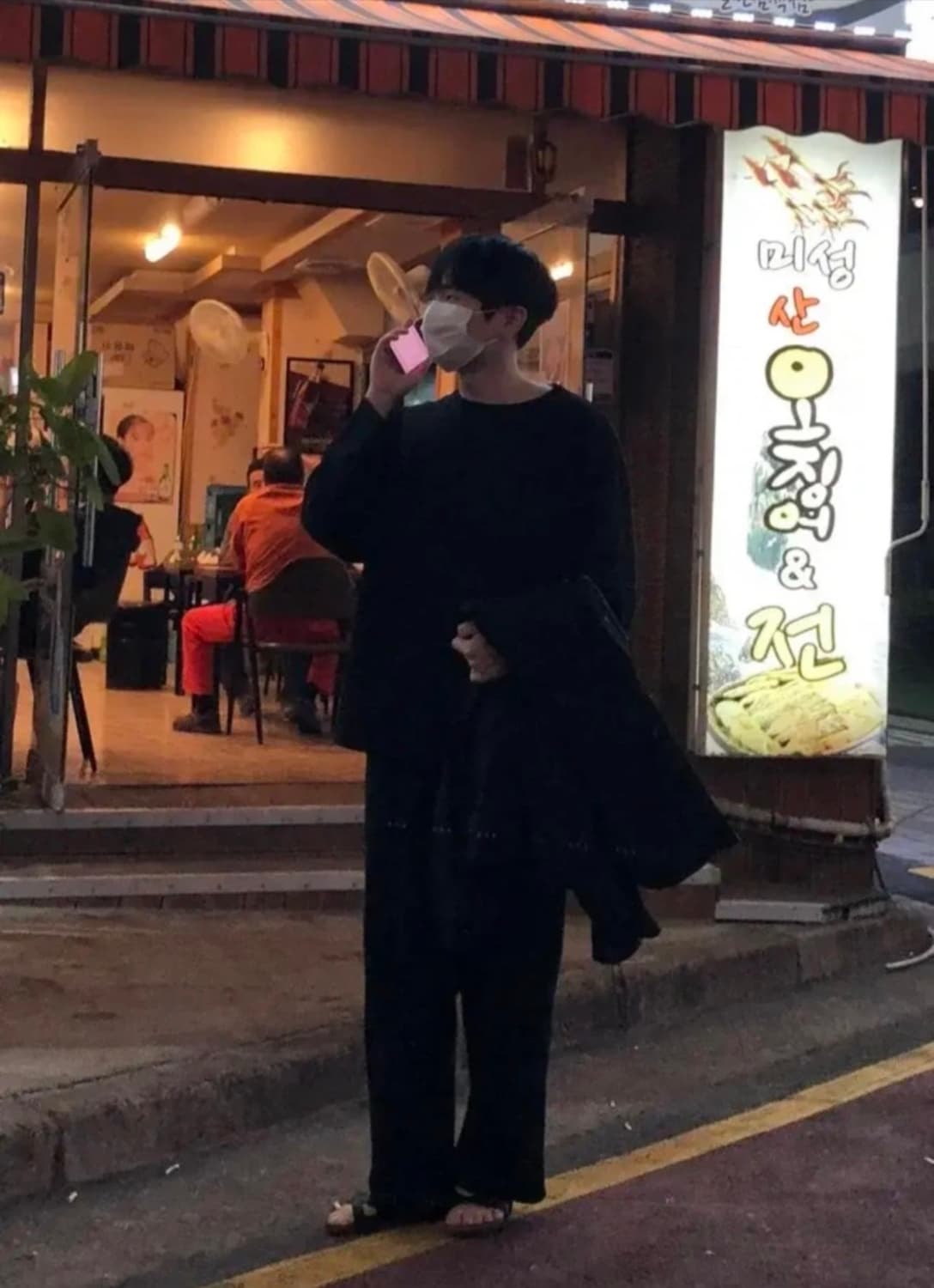 [M]제로 스트링리브드티셔츠 상품이미지2