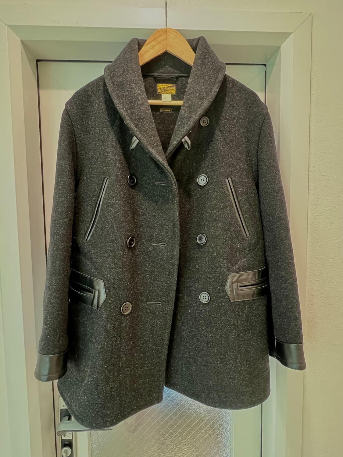 리얼멕코이 울 레일로드코트 38 상품이미지1