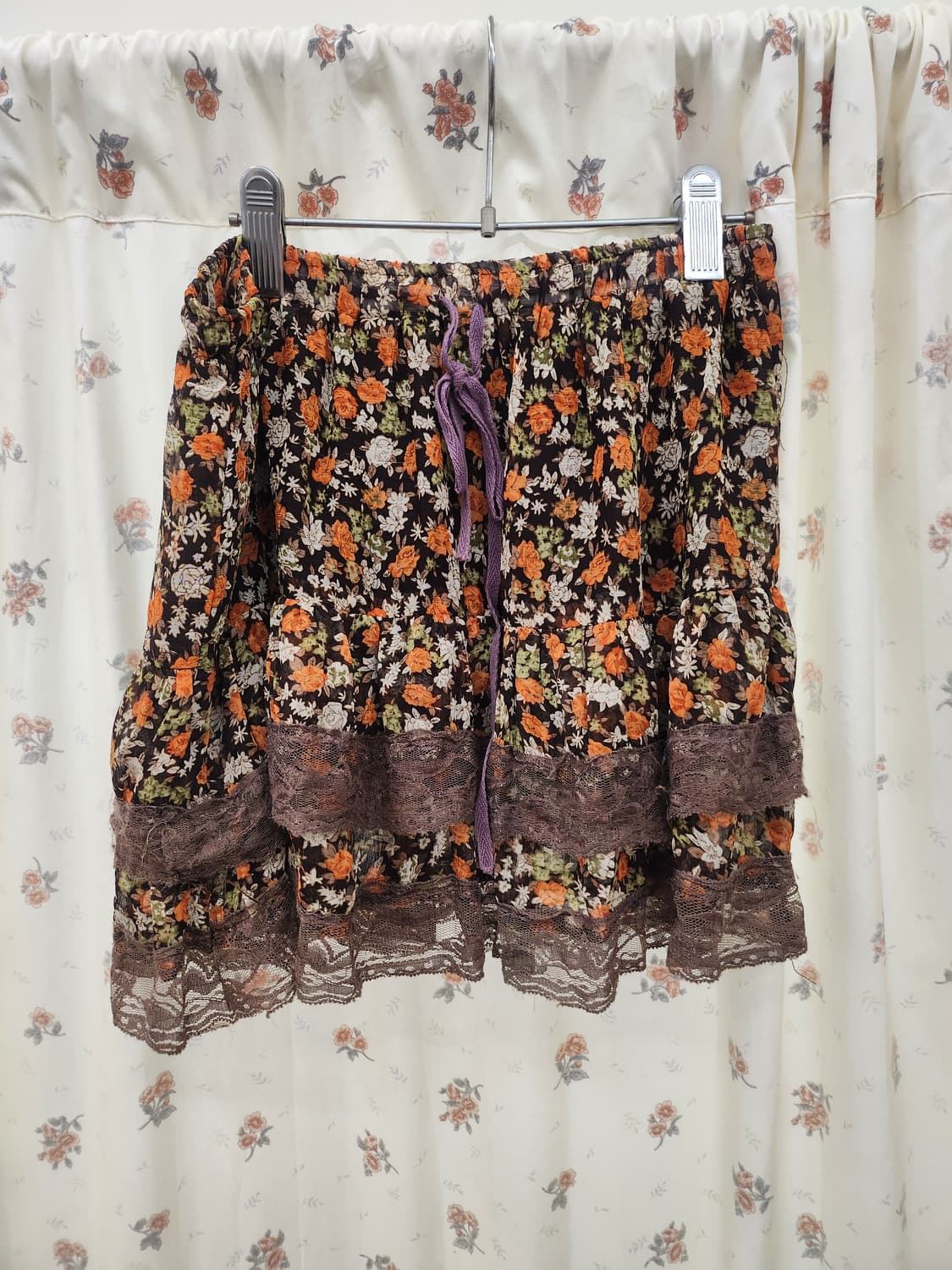 (카모메) 쉬폰 미니스커트 (무료나눔가능) 상품이미지1