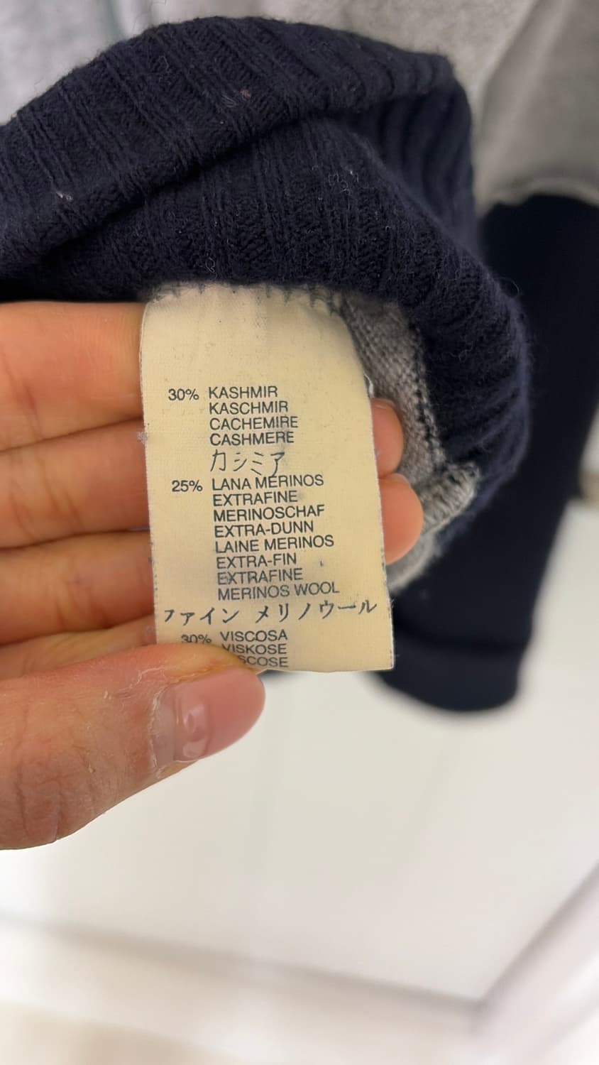 이태리 마리아니 캐시미어 혼방 후드니트 55,66 정품  상품이미지3