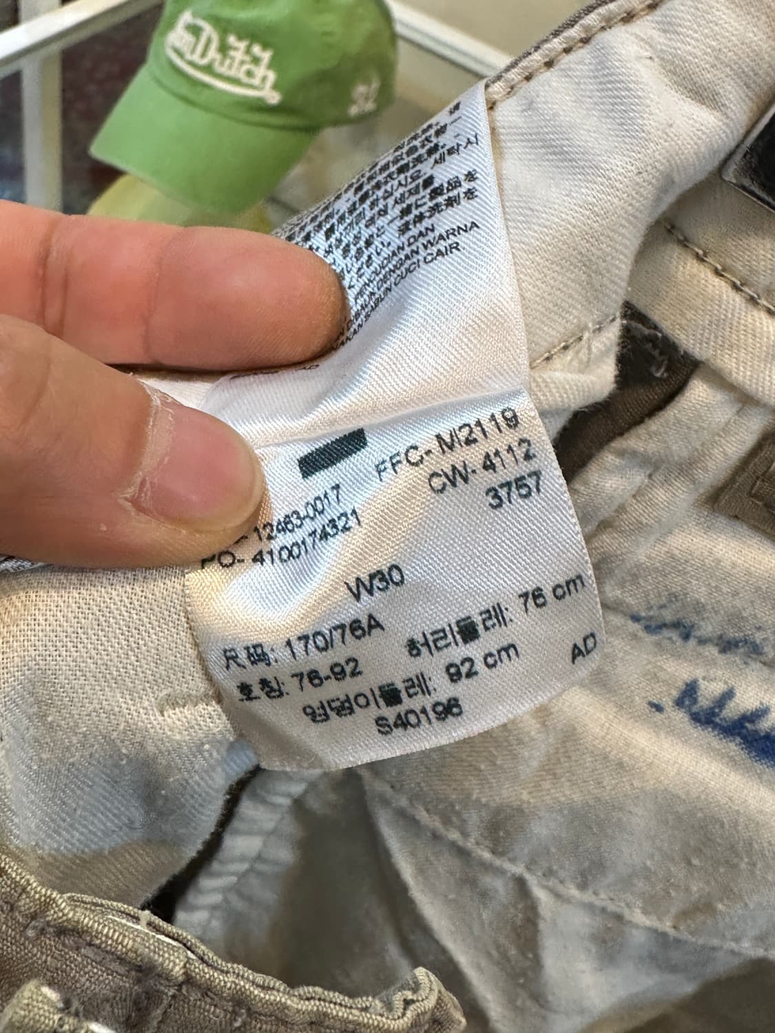 리바이스 카고버뮤다 W30 상품이미지10