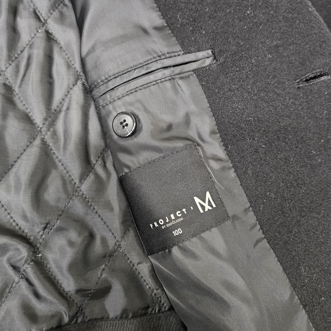 프로젝트엠 오버핏 울 코트 남자100 상품이미지9