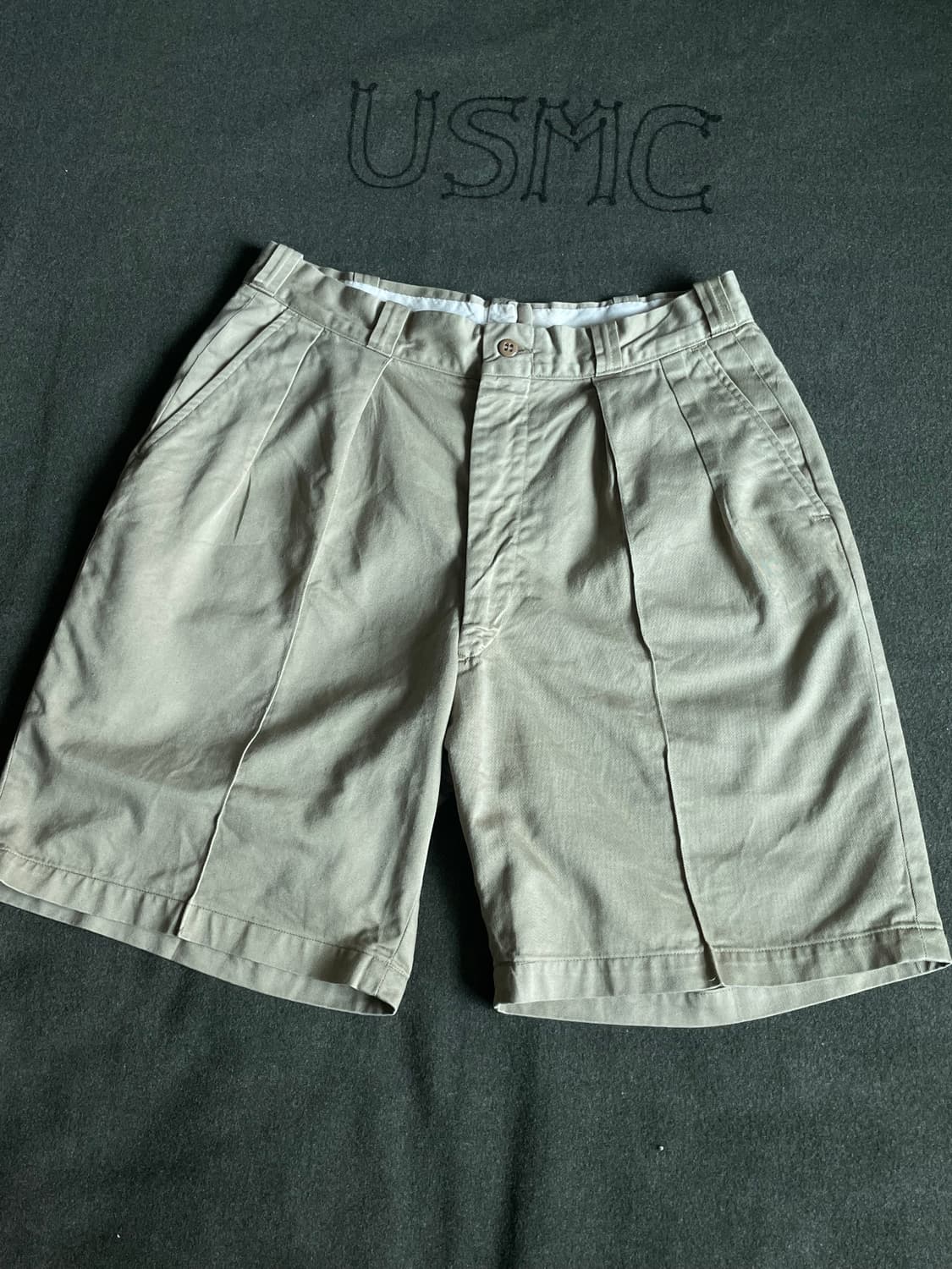 50s US Army Khaki Chino Shorts 상품이미지2