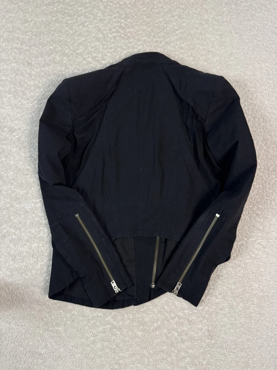 헬무트 랭 비대칭 모토 재킷 상품이미지2