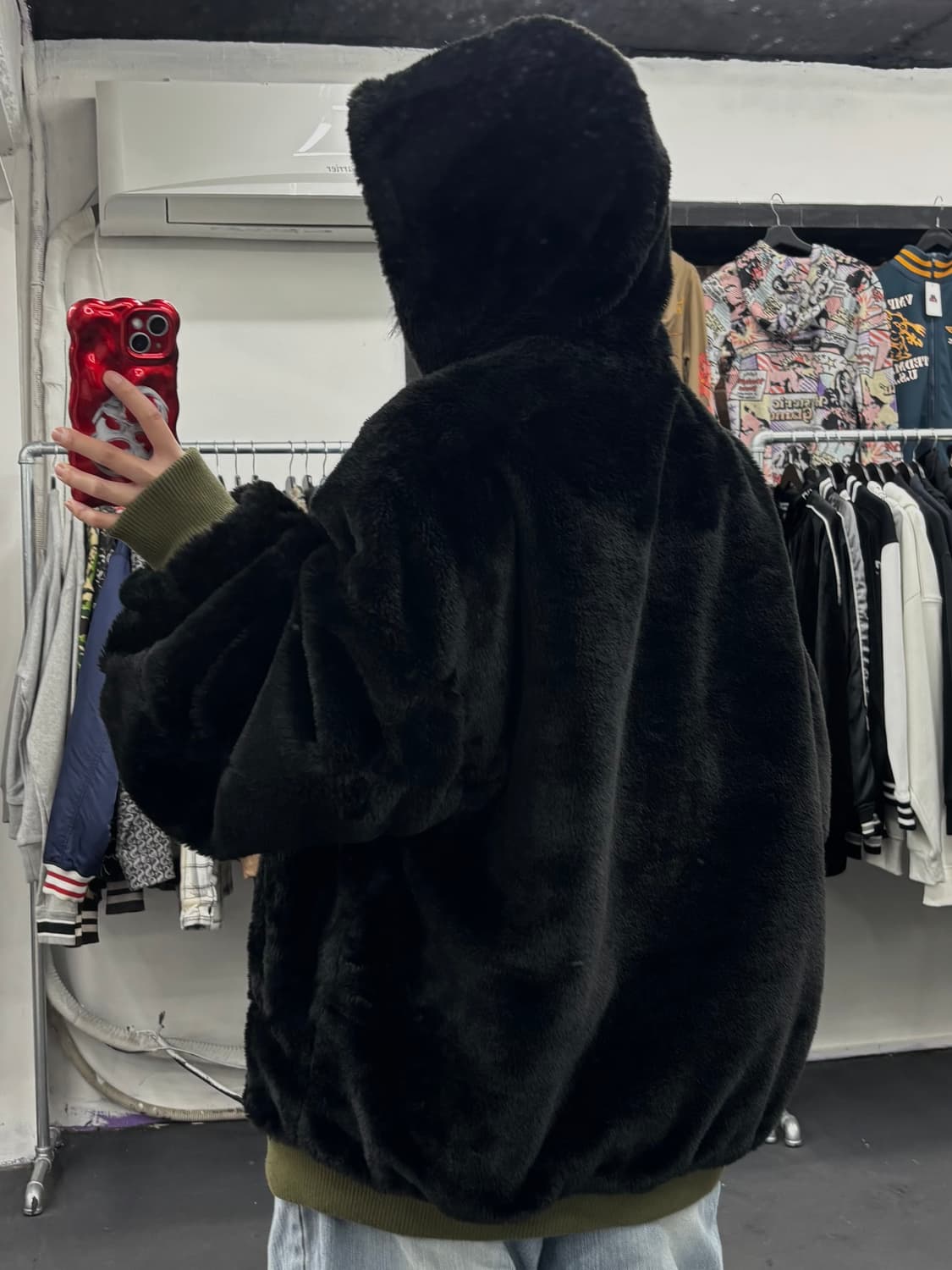 카라쿠리 타마시 오리엔탈 리버시블 MA-1 상품이미지10