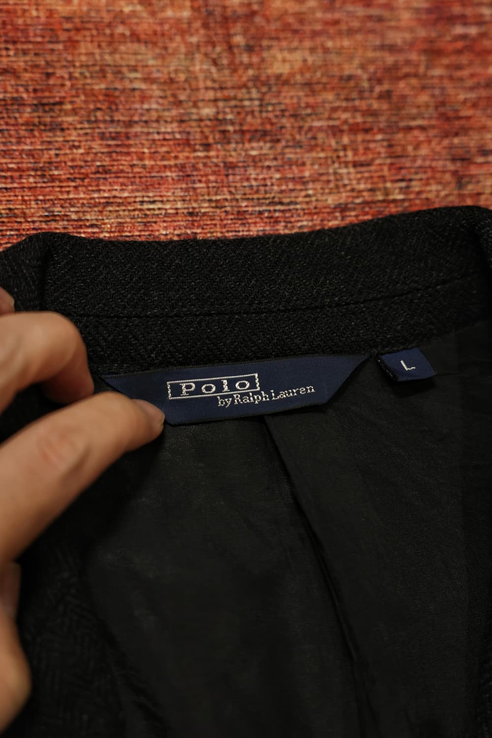 90s 빈티지 폴로랄프로렌 헤링본 자켓 판매 상품이미지5