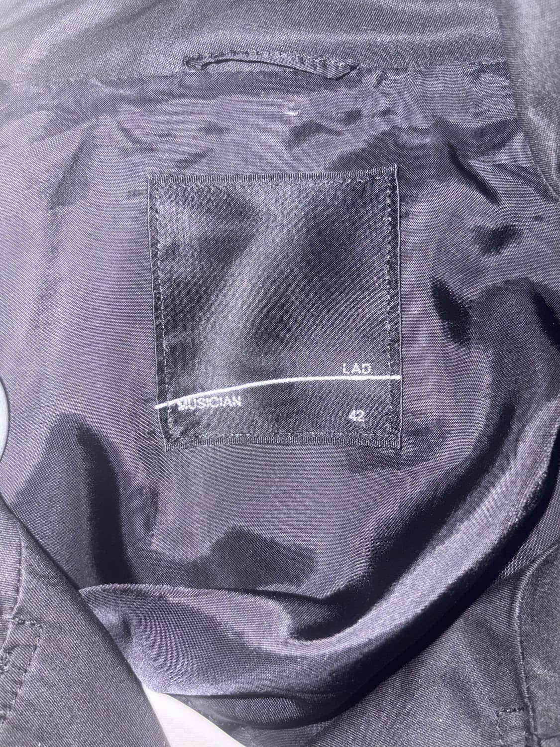 라드 뮤지션 트렌치 코트 블랙 상품이미지5