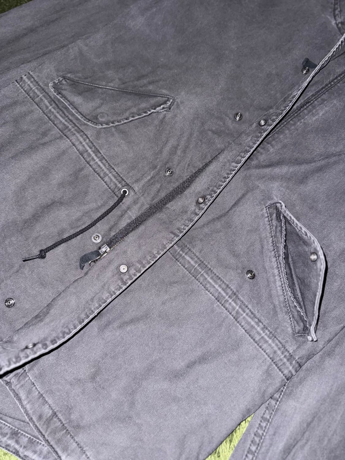 [L] 00s BEAMS 빔즈 빈티지 워싱 M51 피쉬테일 파카 자켓 상품이미지5