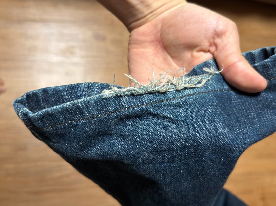 르메르 트위스트 벨티드 데님 인디고 ( L ) 상태좋음 상품이미지4