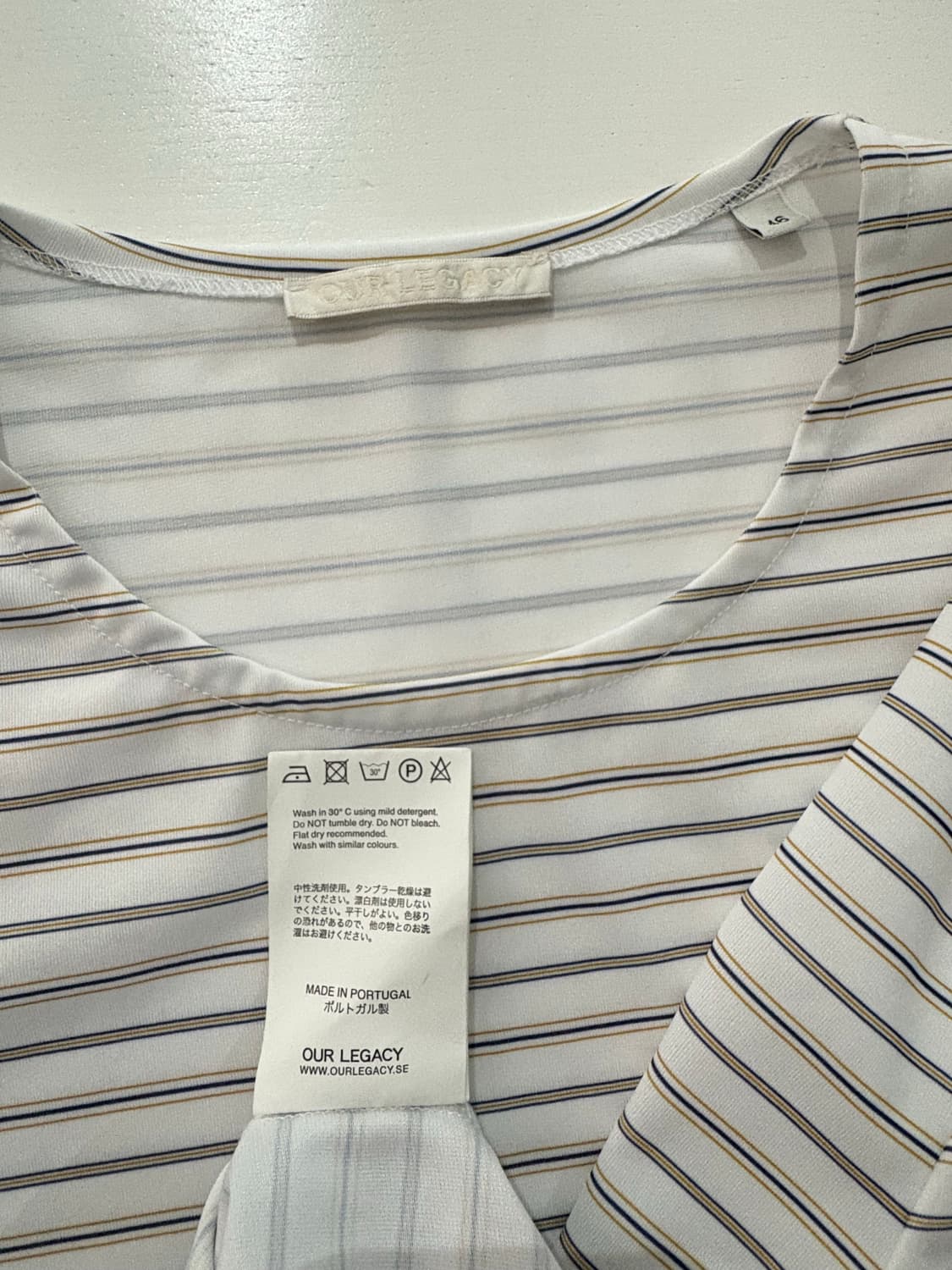 TTF✳️ourlegacy multi stripe T 상품이미지5