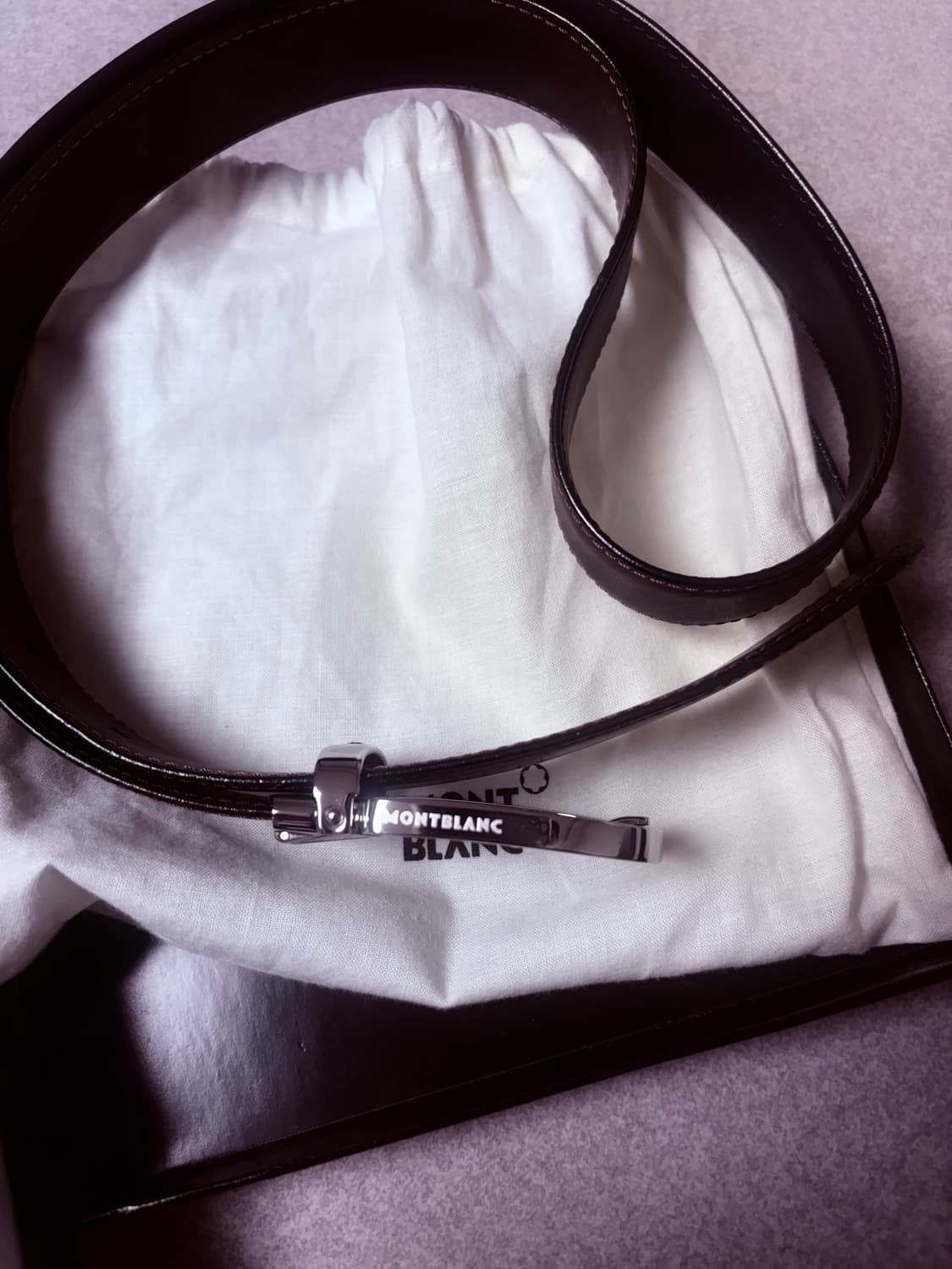 몽블랑 벨트 정품 팝니다 상품이미지1
