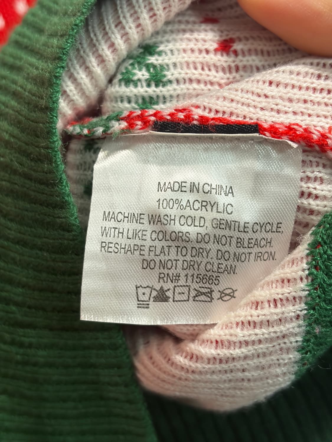 [L] U.S.A. 크리스마스 어글리니트 가디건 어글리스웨터 상품이미지6