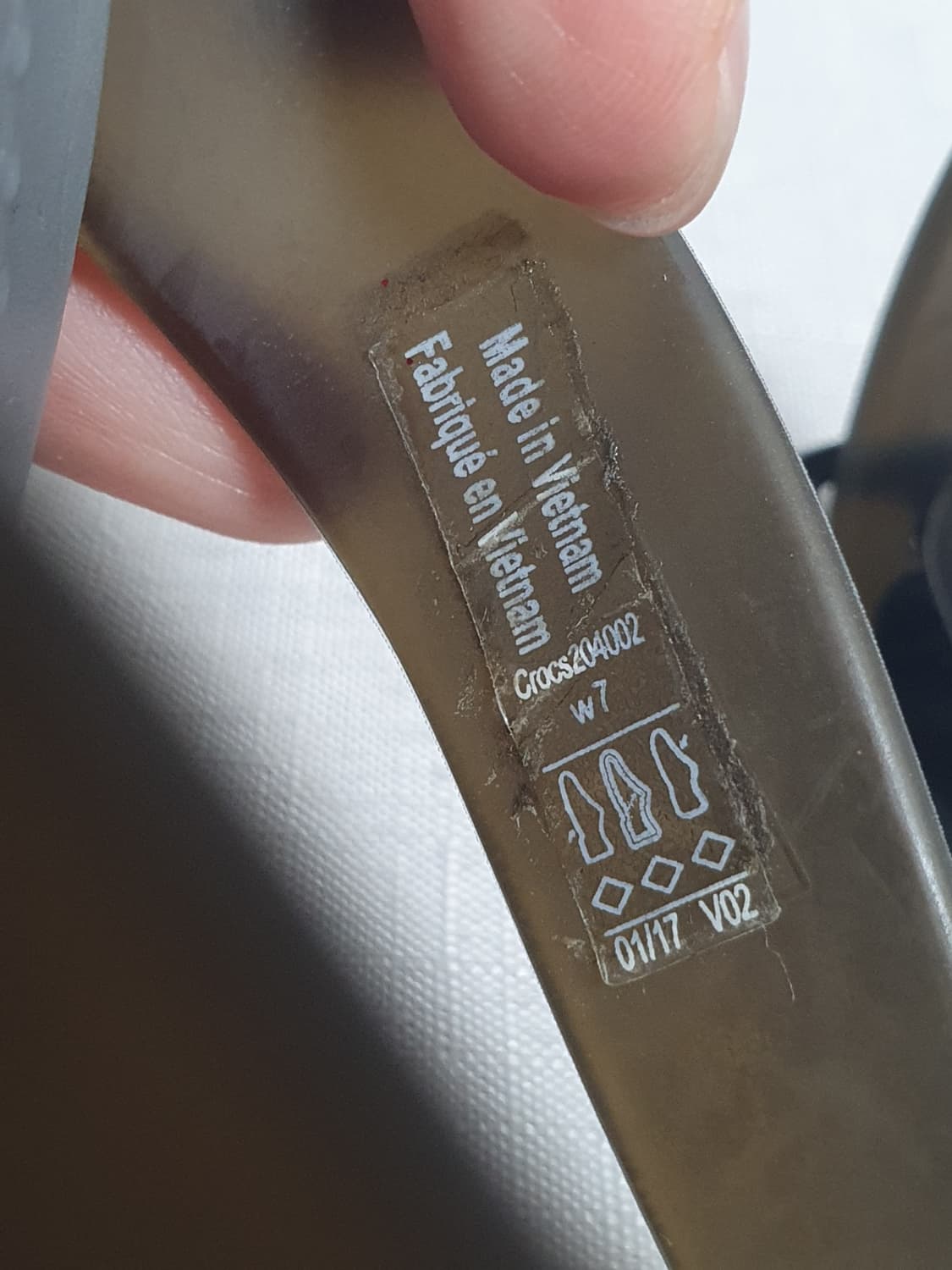 240mm 크록스 이자벨라 블록힐 샌들 클리어 블랙 상품이미지9