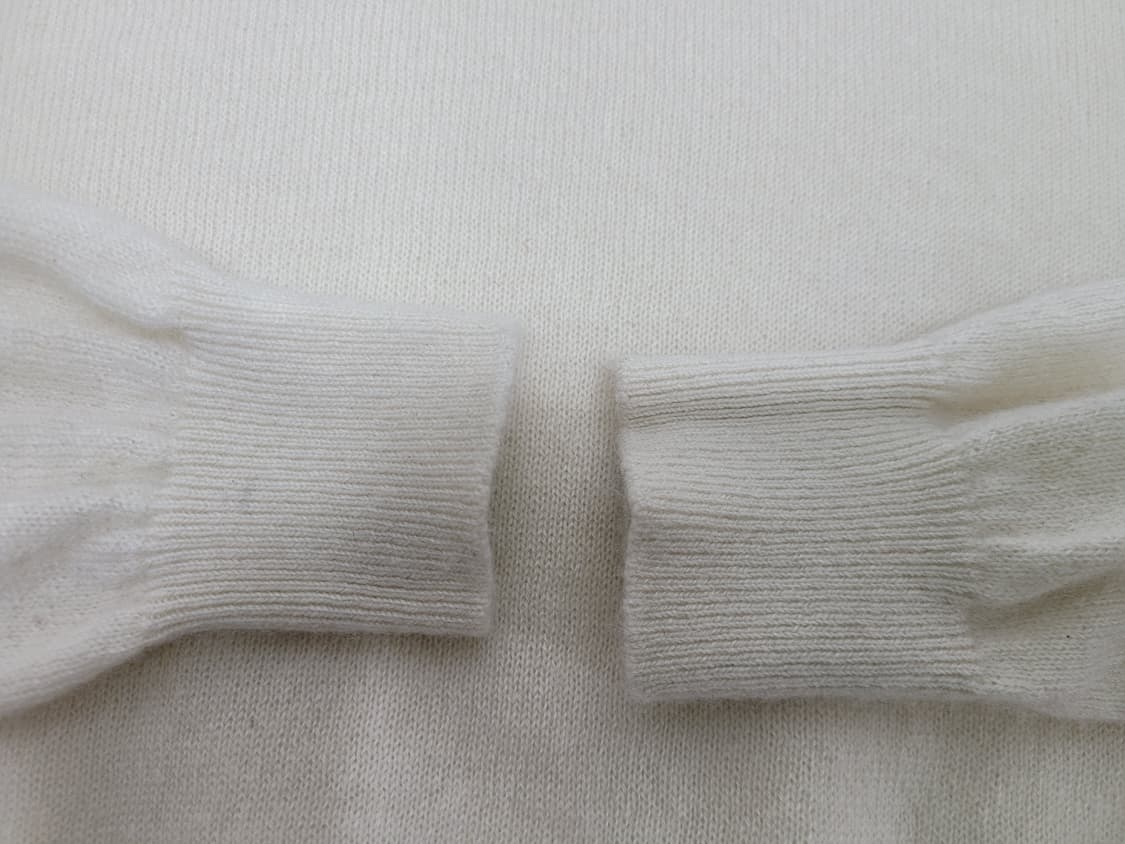 캐시미어 100% 무지 니트 / 여 M (FREE) 아이보리
 상품이미지5