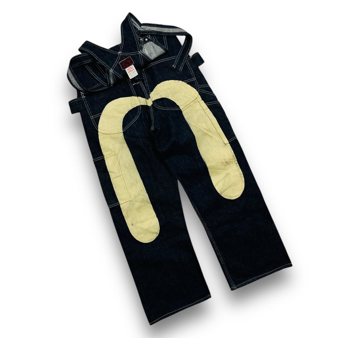 에비수 OG 아카이브 빅로고 페인티드 공구 서스펜더 팬츠 상품이미지1