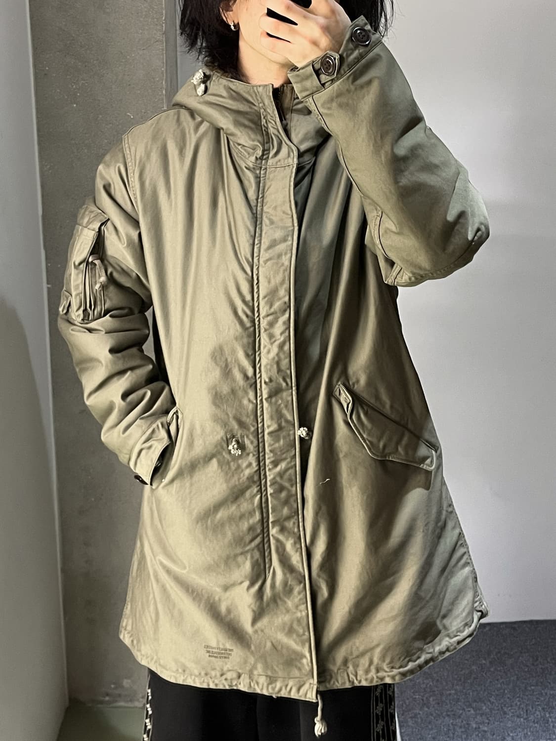 와코마리아 15fw m-1948 모드 파카 상품이미지2