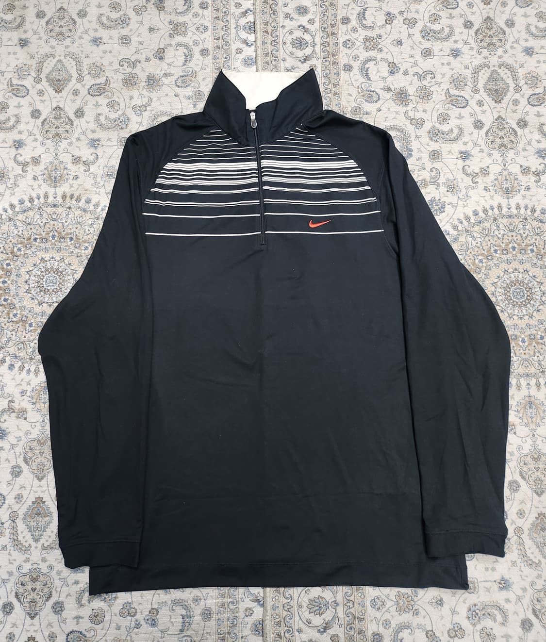 나이키 골프 스트라이프 하프집업티 L 상품이미지1