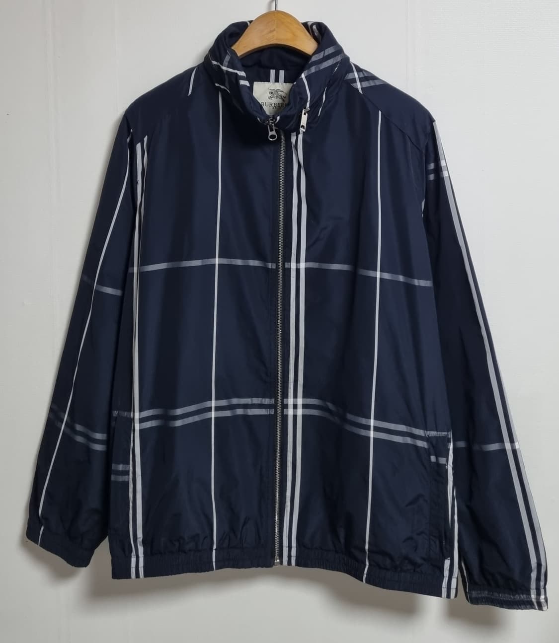 XL ) 버버리 브릿 네이비 노바체크 자켓 상품이미지1