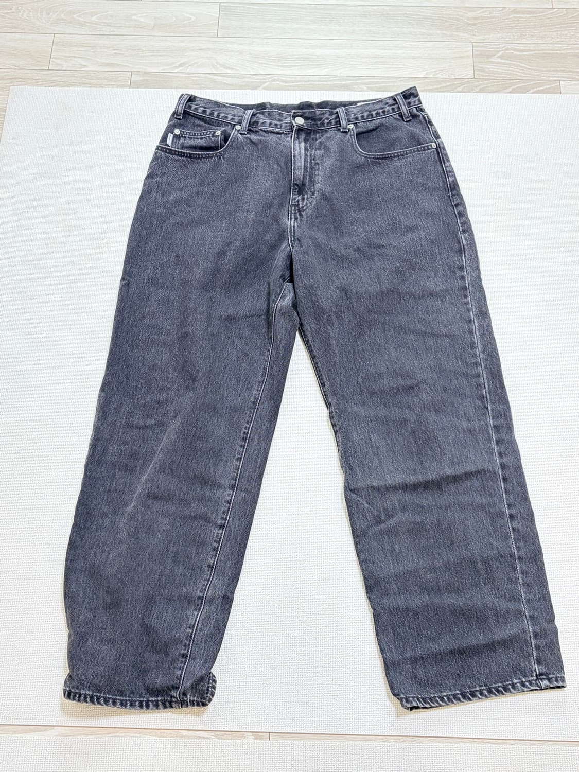 디스이즈네버댓 relaxed jeans 릴렉스드 진 블랙 XL 상품이미지2