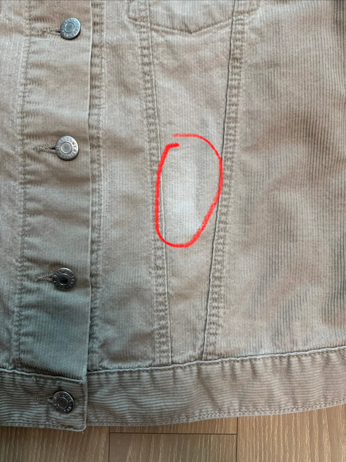 00s 헬무트랭 코듀로이 트러커 자켓 상품이미지6