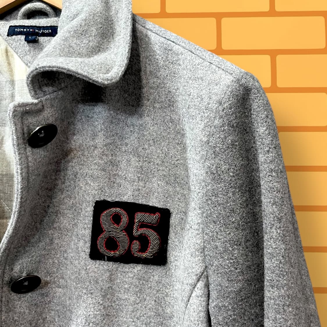 타미 힐피거 빈티지 울 자켓 (M) 상품이미지2