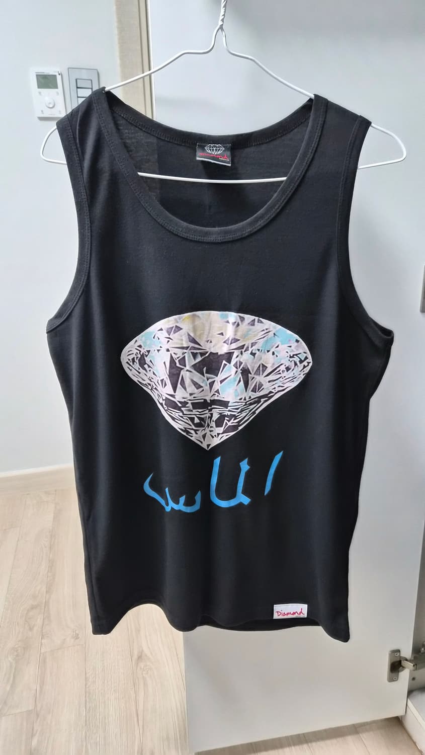 다이아몬드 서플라이 탱크탑 블랙 XL 새상품 상품이미지2