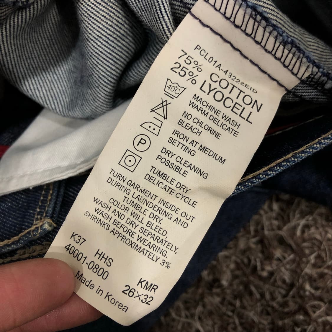 리바이스 엔지니어드진 데님 팬츠 상품이미지8