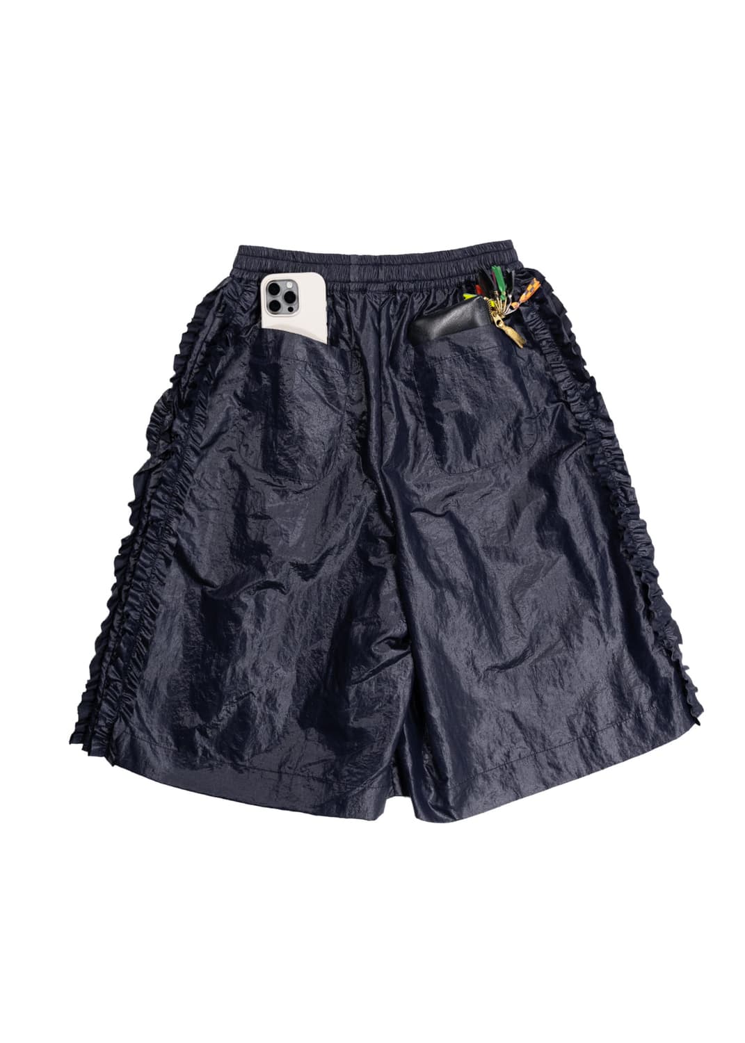 [생긴 스튜디오] RUFFLE NYLON CULLOTTE PANTS 상품이미지2
