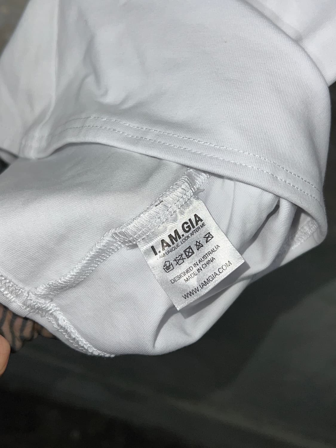 [I.AM.GIA] Charity top (WH) 상품이미지7