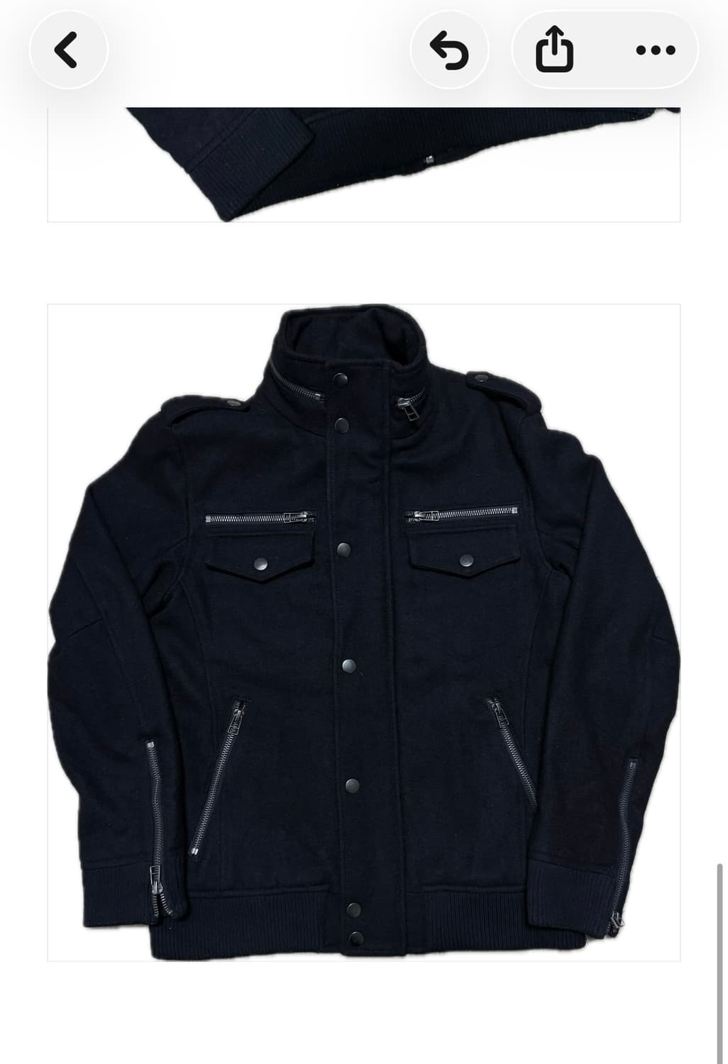 세만틱디자인 자켓 상품이미지1