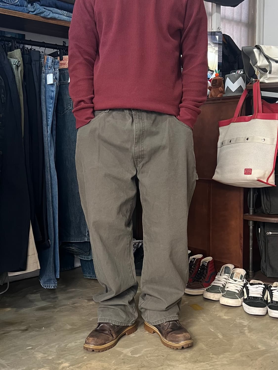 Dickies 디키즈 오리지날 카펜터 워크팬츠 40x30 상품이미지2