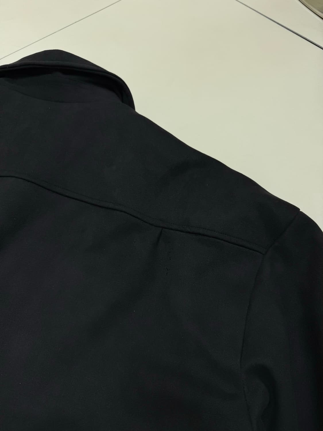 아이러니포르노 스웨이드 미니멀 집업 자켓 상품이미지4