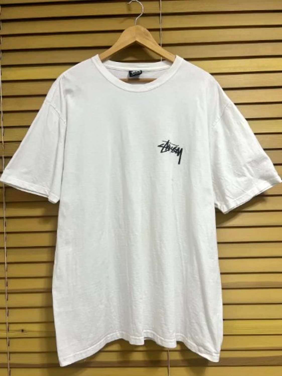 스투시 남성 버닝스탁 라운드반팔티셔츠 XL 상품이미지2