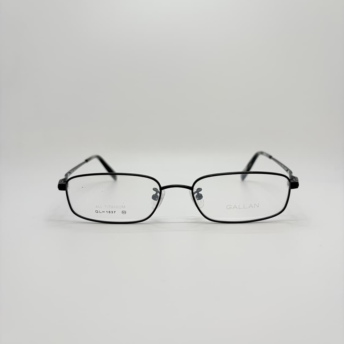 GALLAN 블랙 스퀘어 메탈 빈티지안경 상품이미지3
