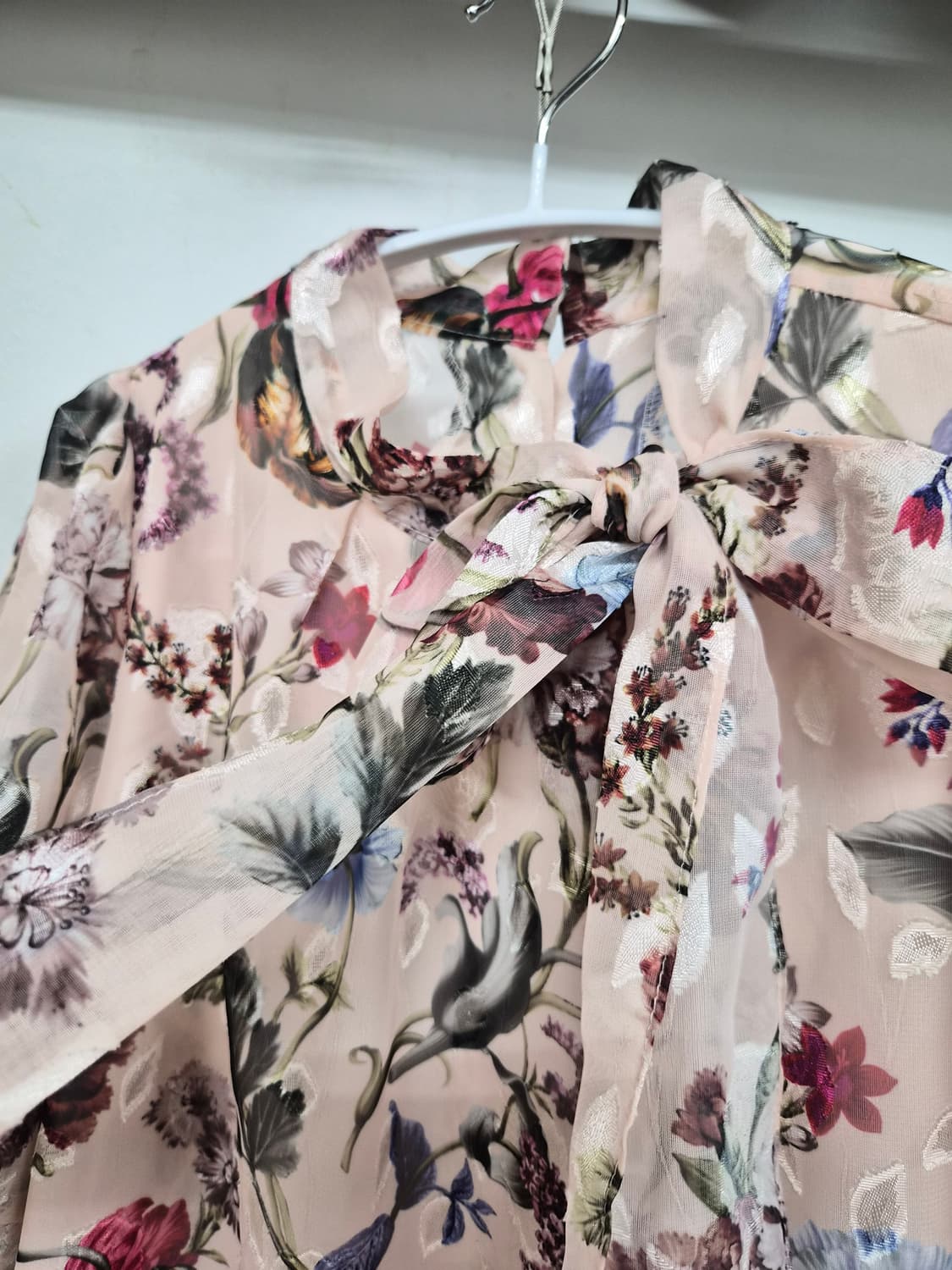 오간자 자수블라우스 상품이미지7