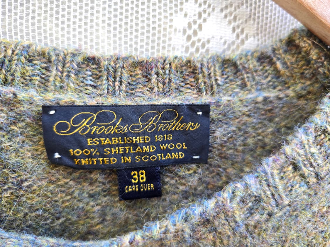 올드 브룩스 브라더스 셔틀랜드울 100% 영국산 상품이미지4
