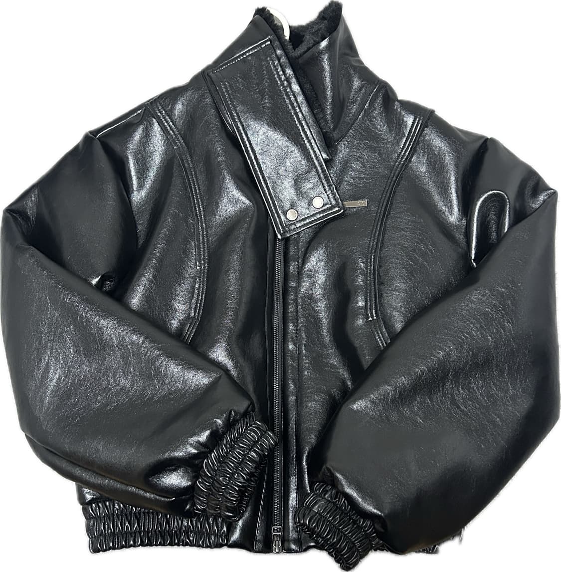 보헤미안서울 HIGH NECK FLIGHT LEATHER JACKET 상품이미지2
