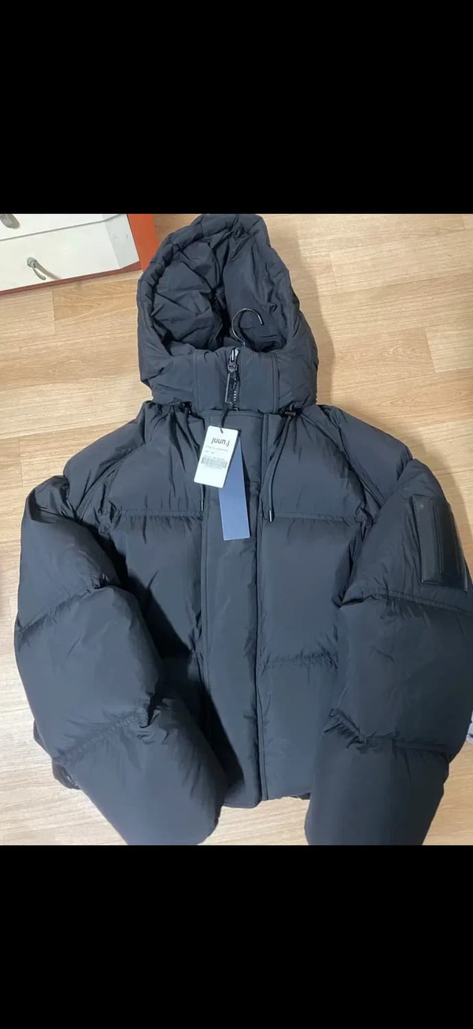 준지 209 패딩 48 더블 다운 점퍼 블랙 숏패딩 상품이미지4