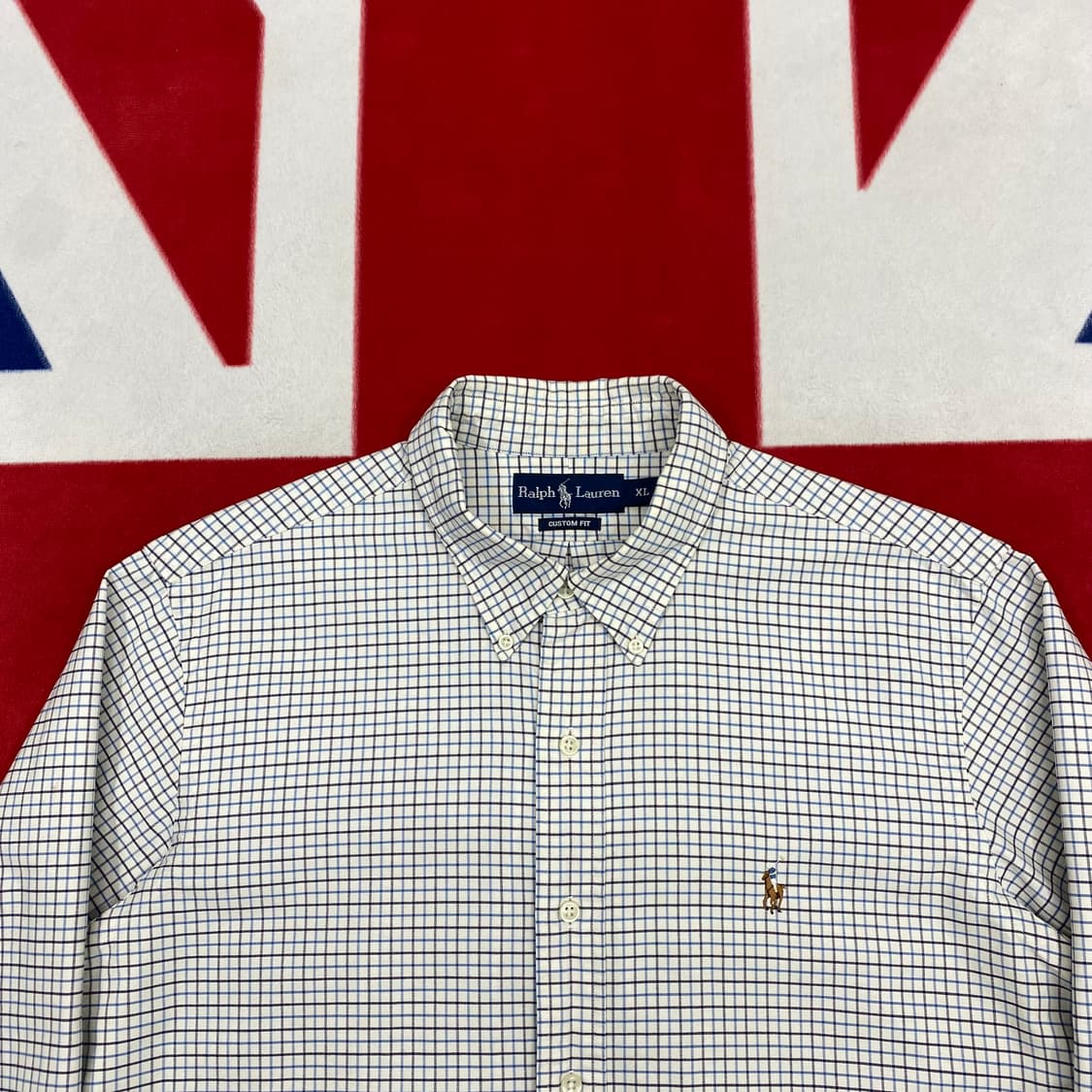 폴로 체크 셔츠 XL  상품이미지3