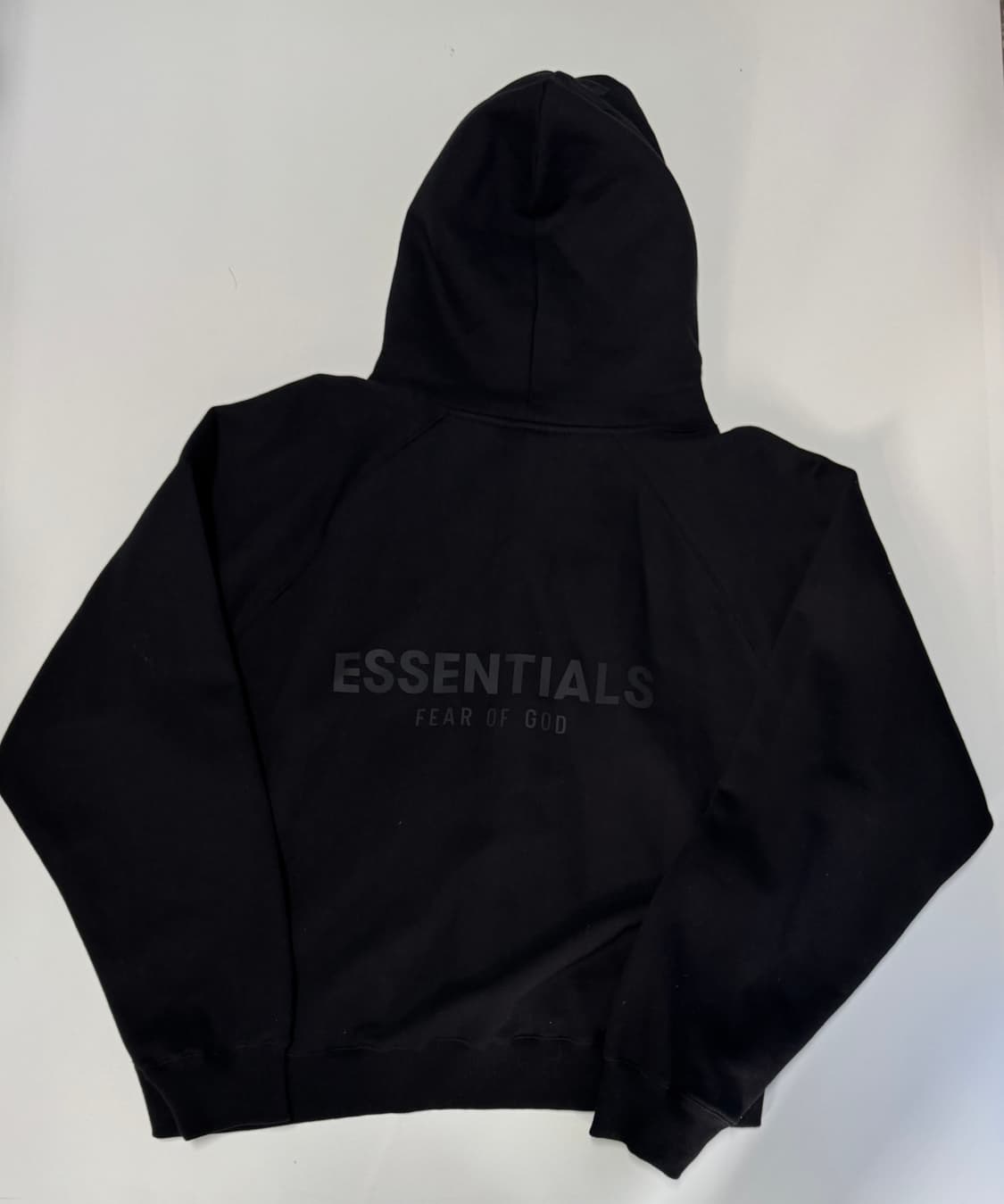 피어오브갓 에센셜 오버핏 기모 후드티 XL~ 블랙 상품이미지1