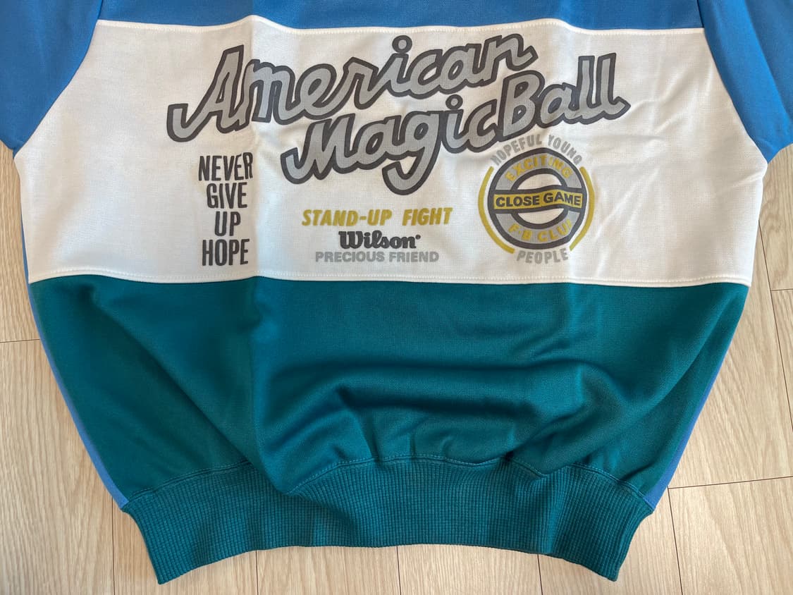 윌슨 90s 올드 스웻셔츠 맨투맨 6번 Wilson OLD 1990 M 상품이미지6