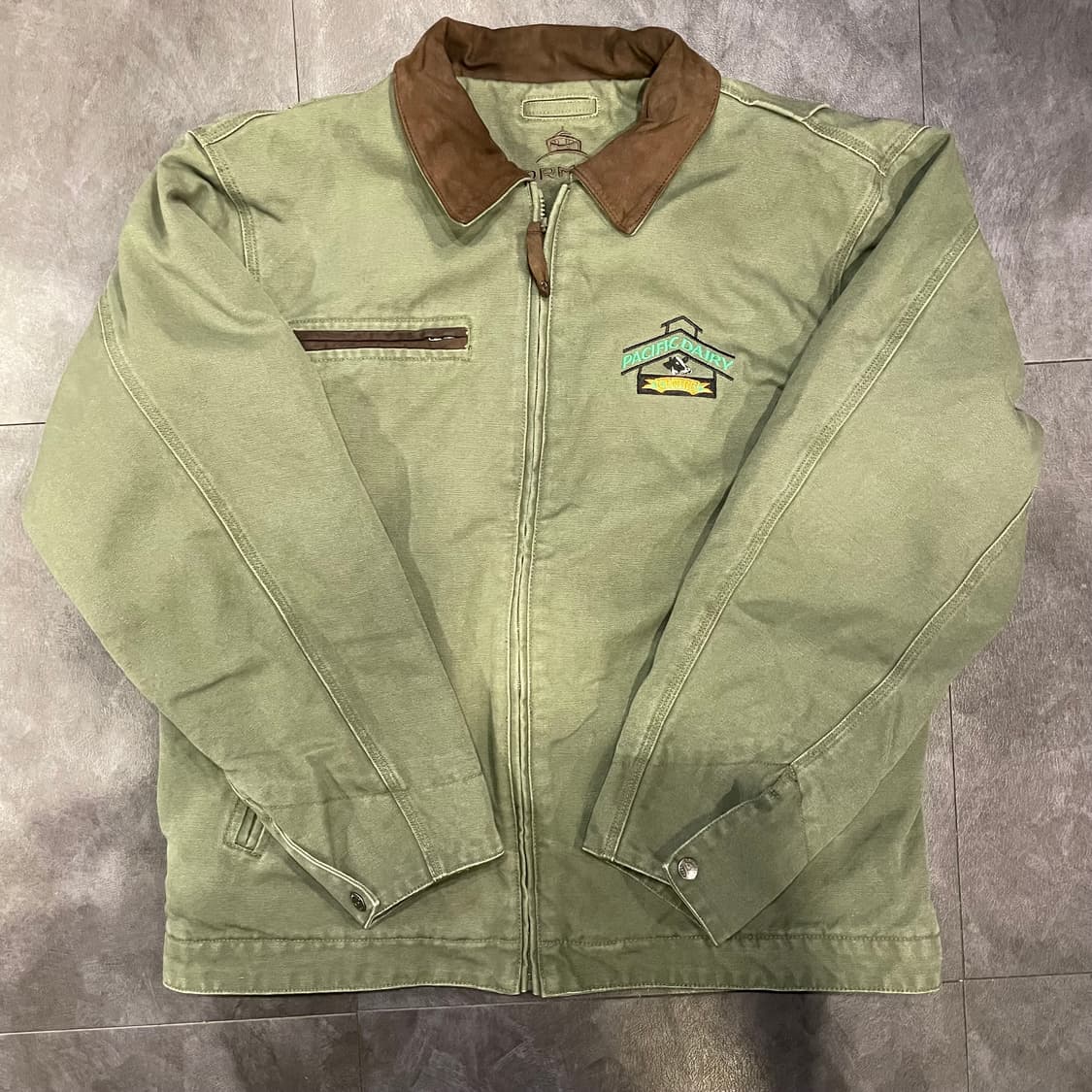 [IM] VTG 빈티지 연카키 카라 워크자켓 상품이미지5